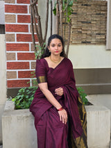 Nayanthara Inspired Khadi Saree