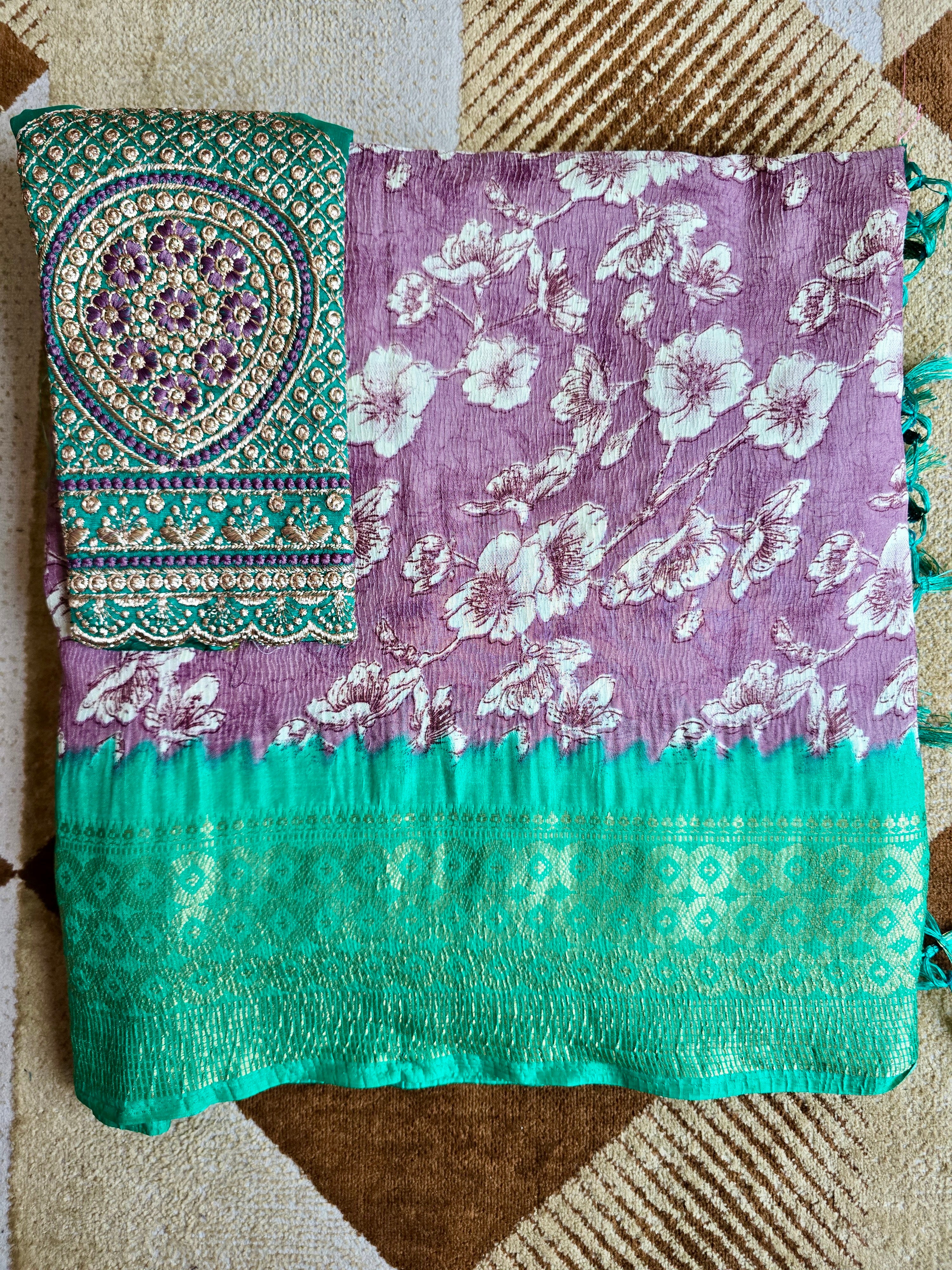 Premium Fancy Silk Saree