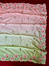 Chinnon Embroidery Saree