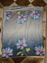 Butter Georgette Floral Saree