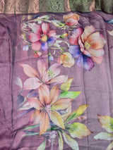 Fancy Kala Silk Print Saree