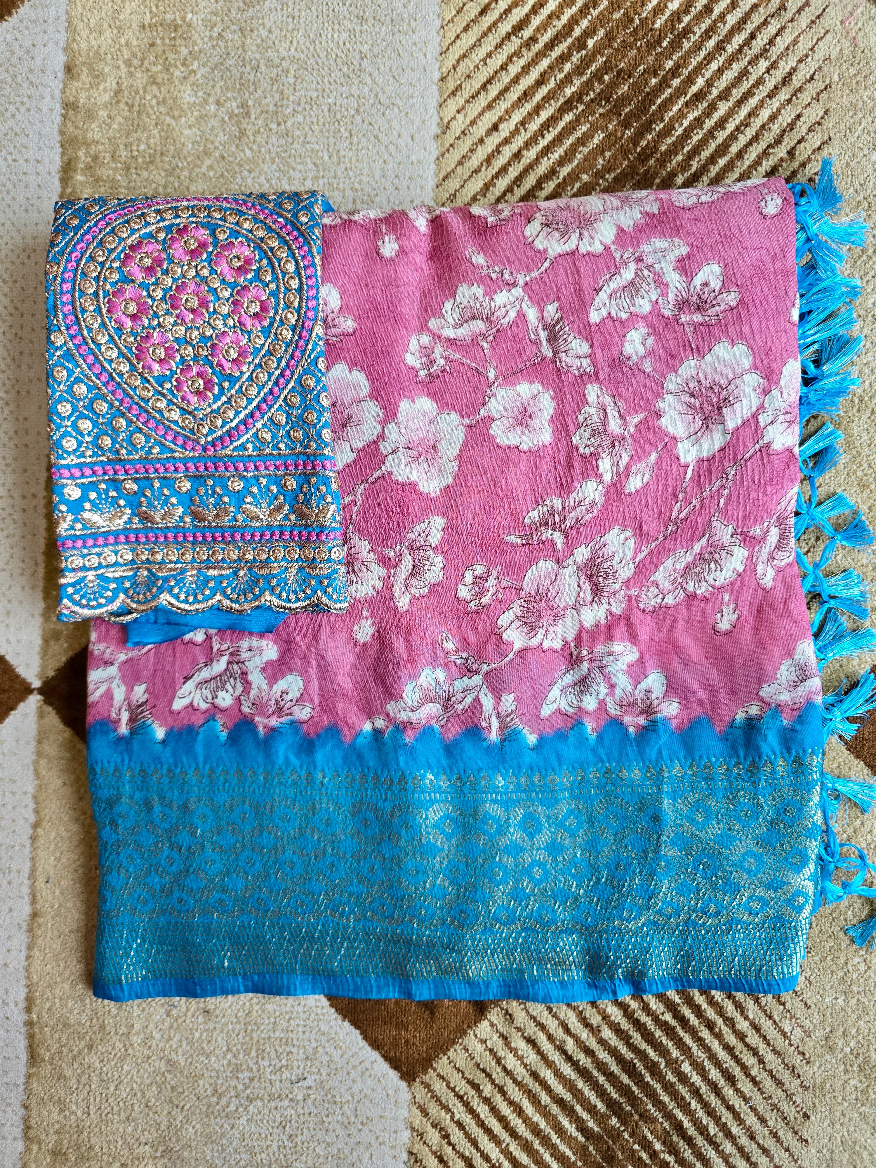 Premium Fancy Silk Saree