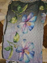 Butter Georgette Floral Saree