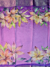 Fancy Kala Silk Print Saree