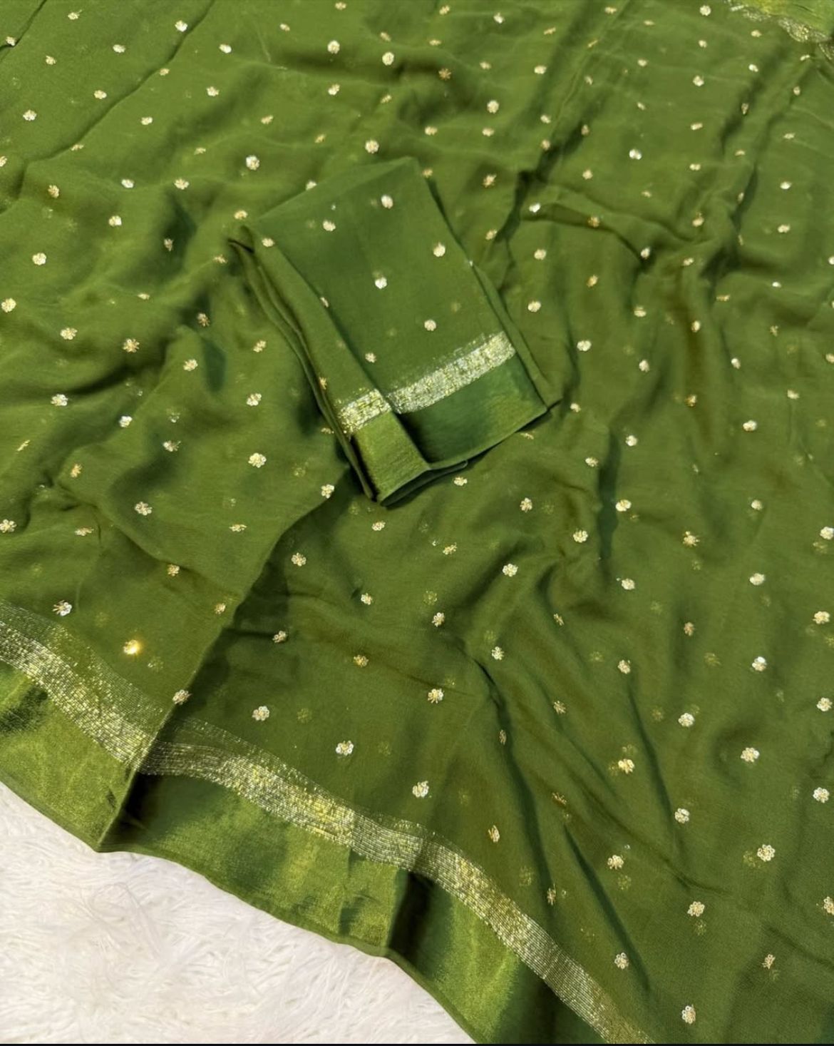 Viscose georgette