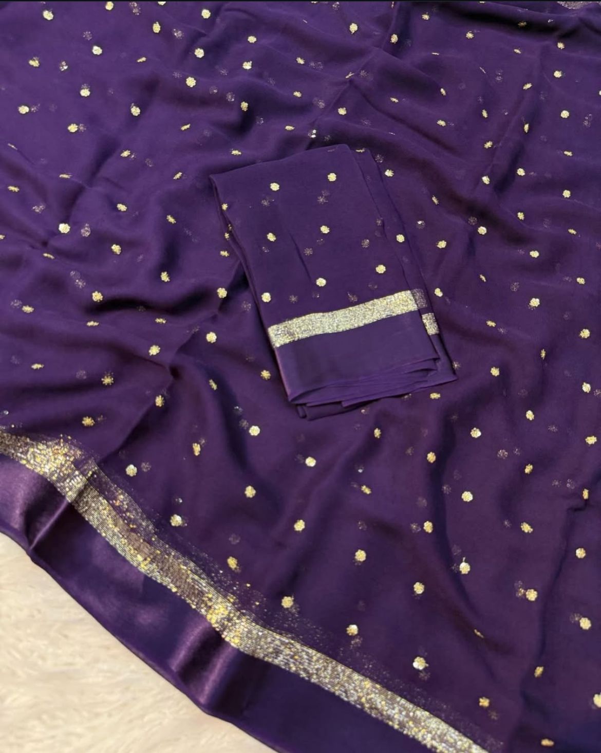 Viscose georgette