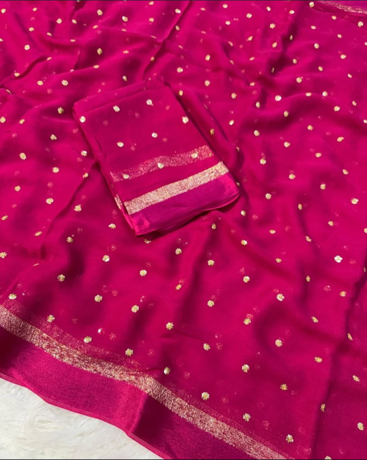 Viscose georgette