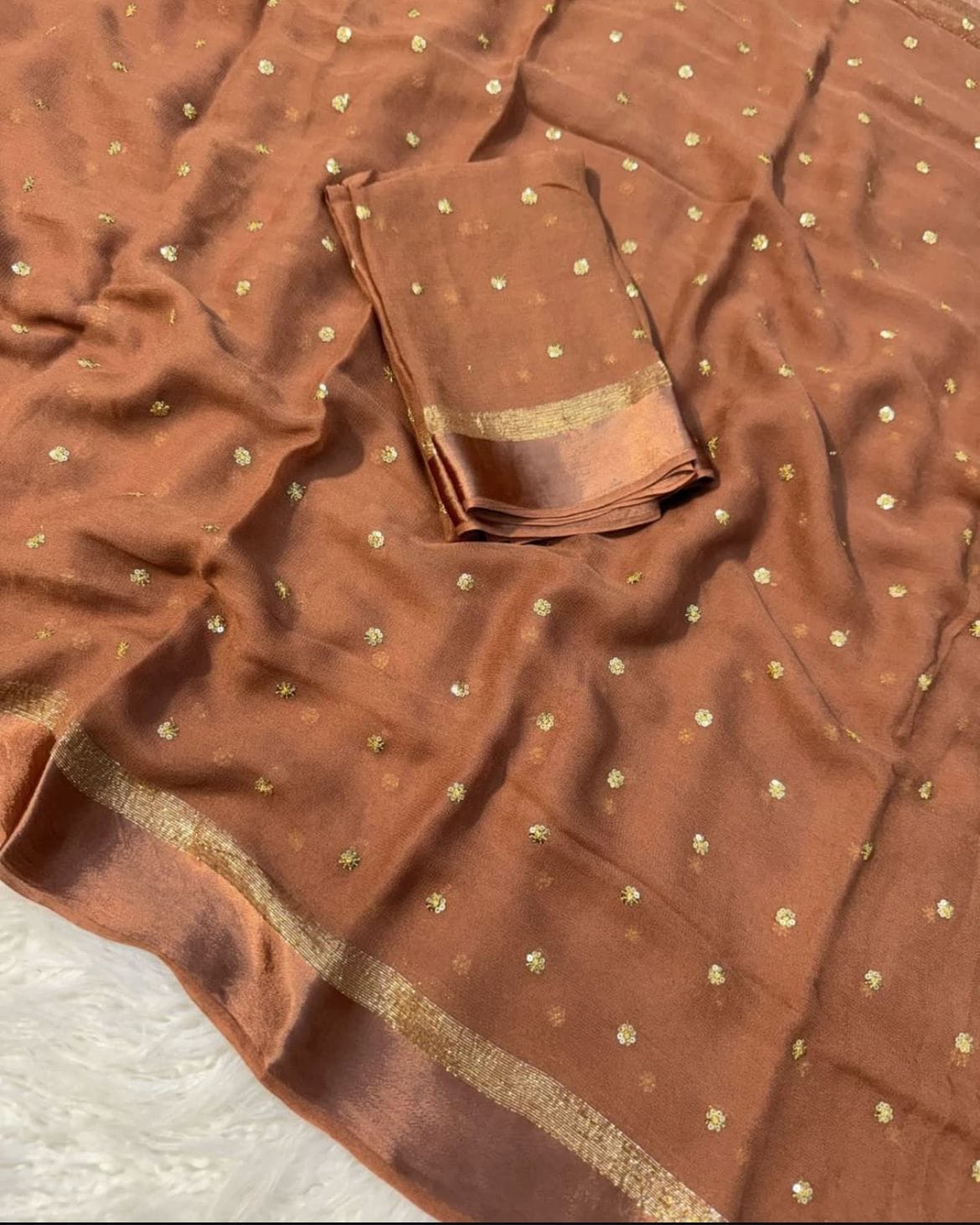 Viscose georgette