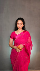 Viscose georgette