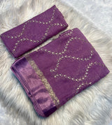 Viscose zigzag pattern