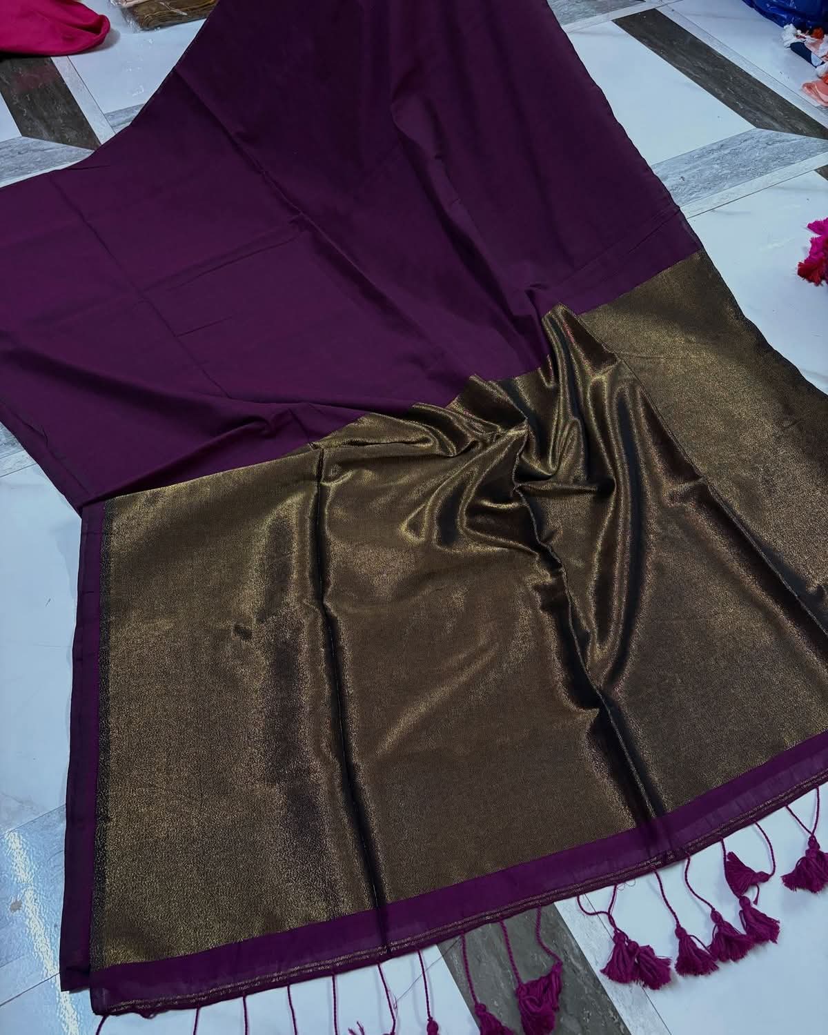 Nayanthara Inspired Khadi Saree