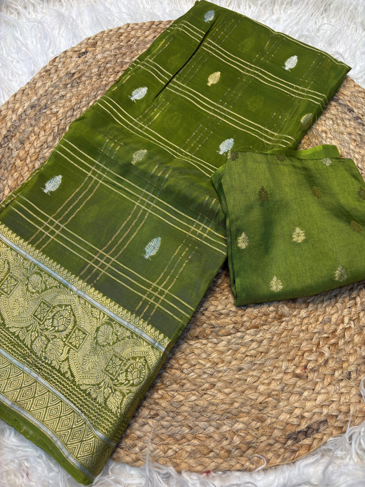Semi Mysore suvarana silk saree