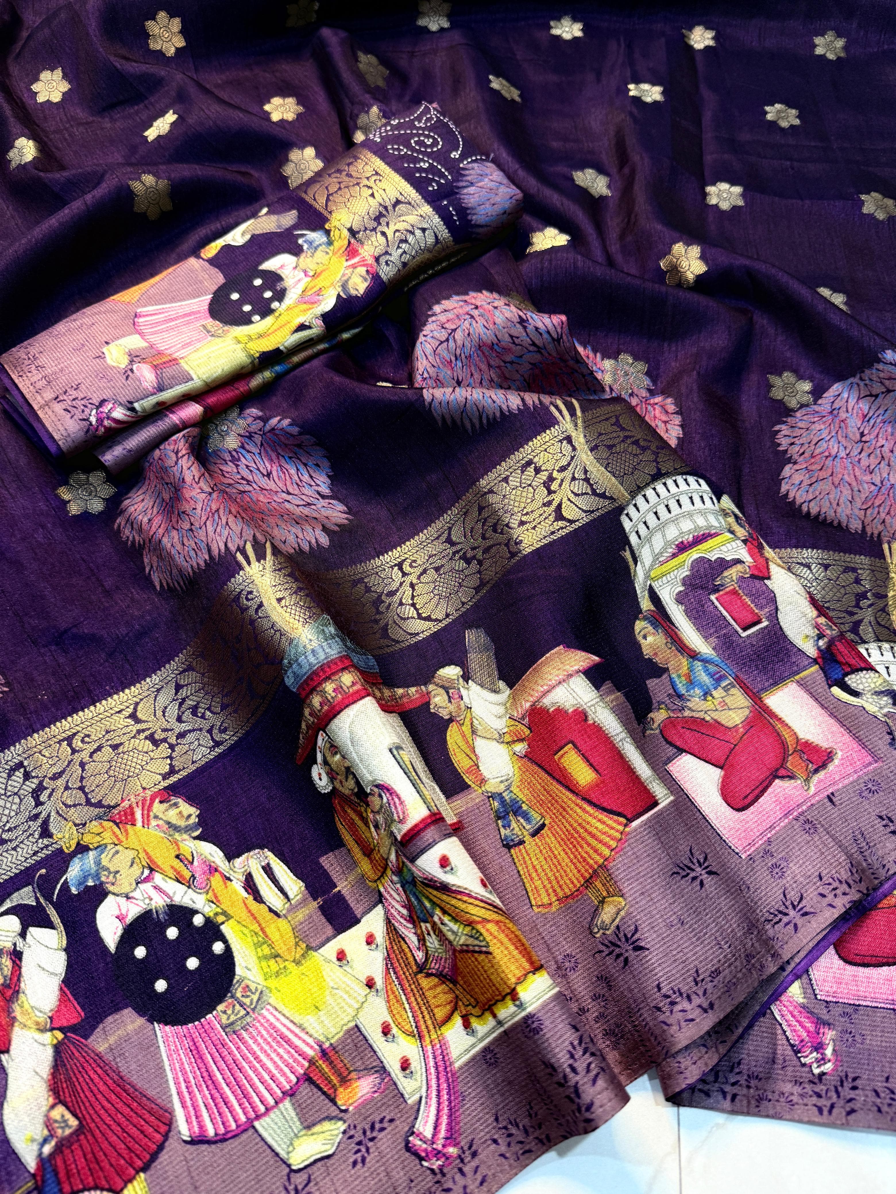 Soft premium dola silk saree