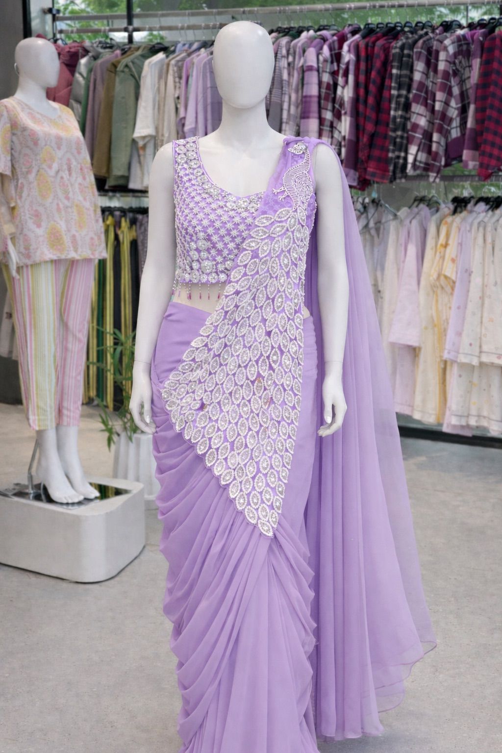 Designer Ready to wear saree