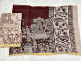 Kota cotton pure kalamkari dress material