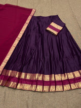 Chettinad style half sarees