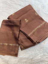 Viscose khadi silk saree