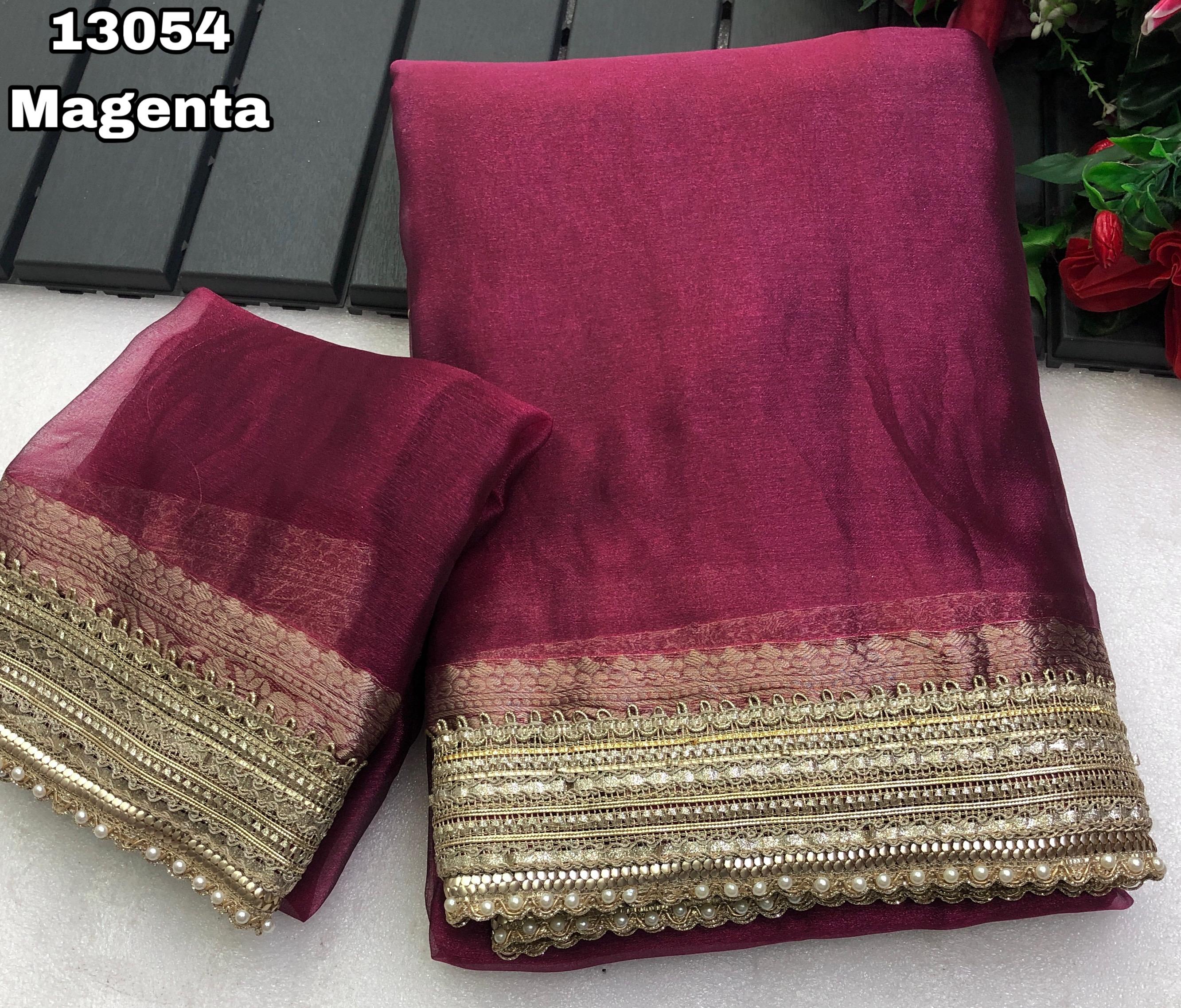 Banarasi Premium glass Tissue Silk saree