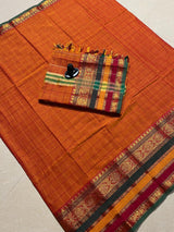 Narayanpeta checks model big boarder dress material set