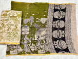 Kota cotton pure kalamkari dress material