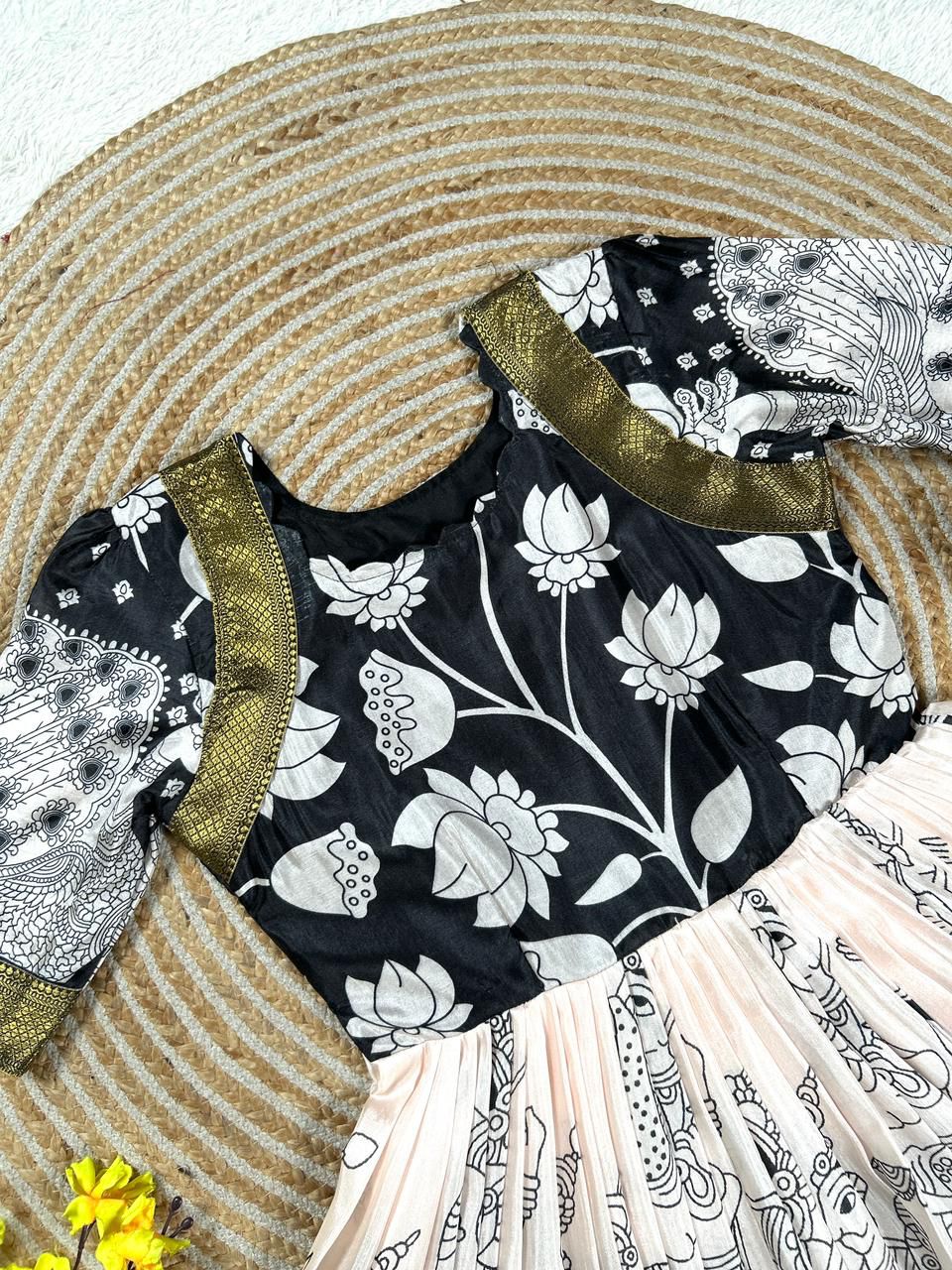 Soft Kalamkari Dola frock