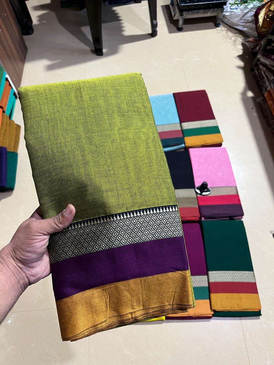 Narayanpeta cotton maharani boarder saree