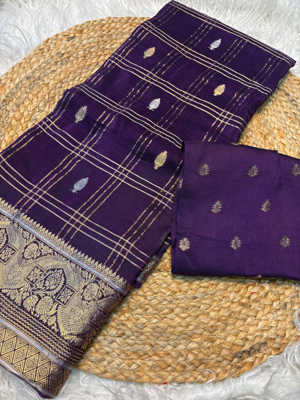 Semi Mysore suvarana silk saree
