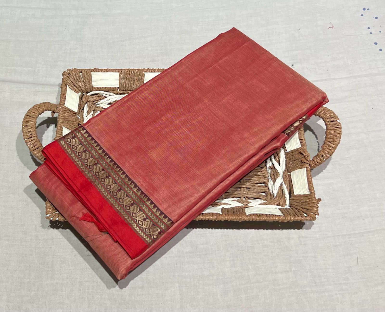 Narayanpeta mango cashew boarder saree