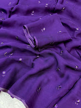 Viscose Organza saree