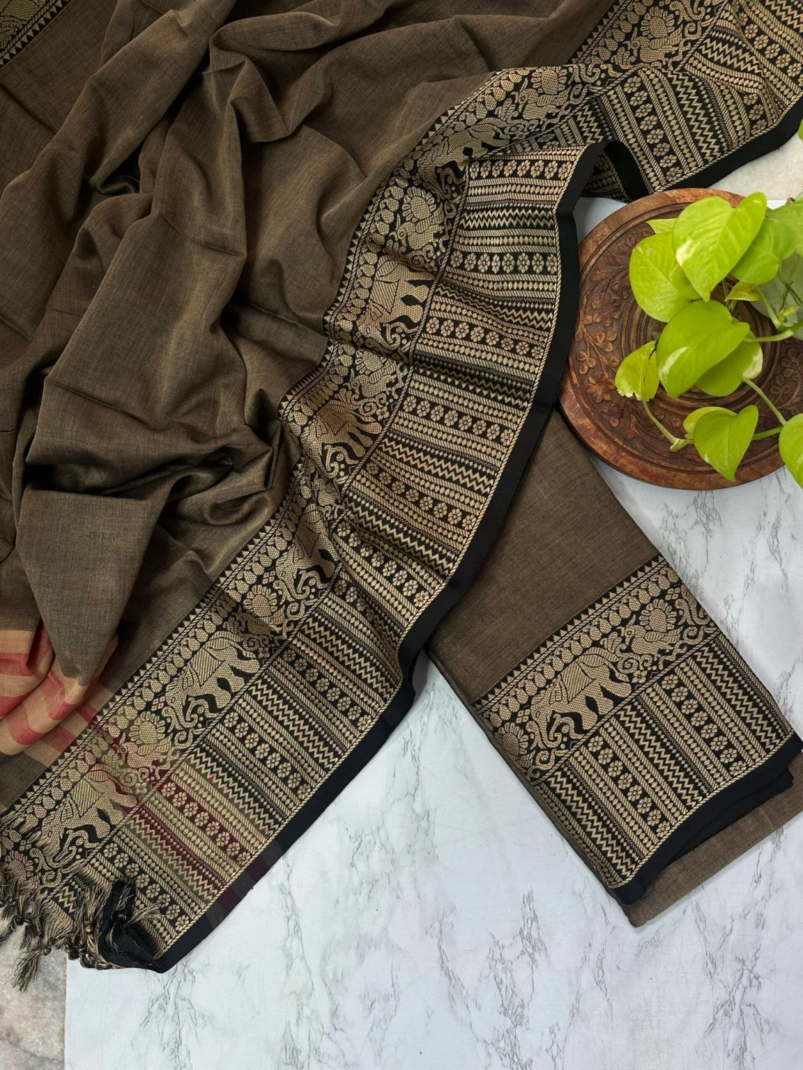 Narayanpeta big boarder dress material