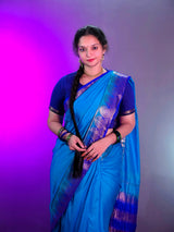 Mysore silk contrast budget friendly saree