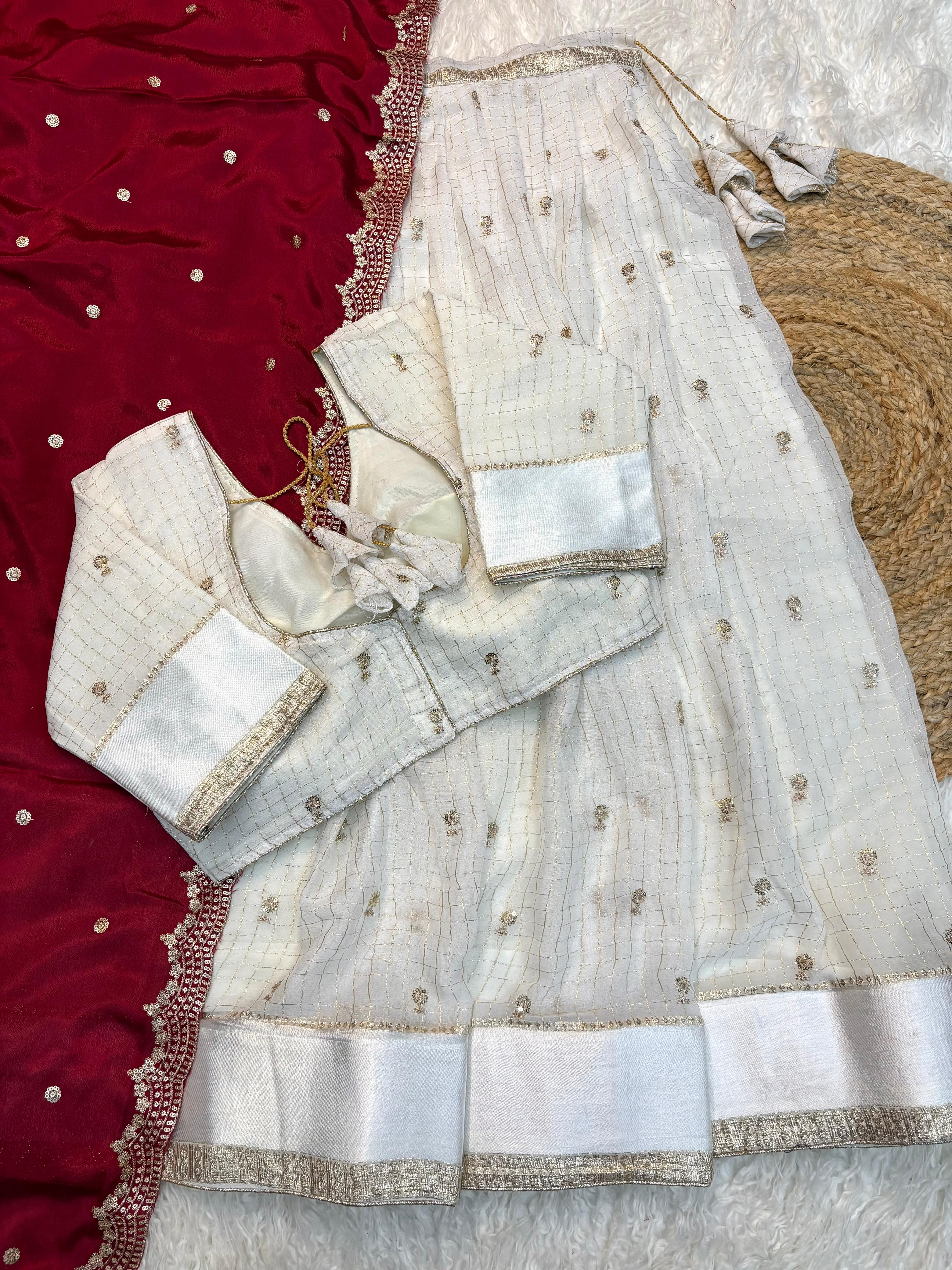 Surabhi fully stitched lehanga choli/ halfsaree