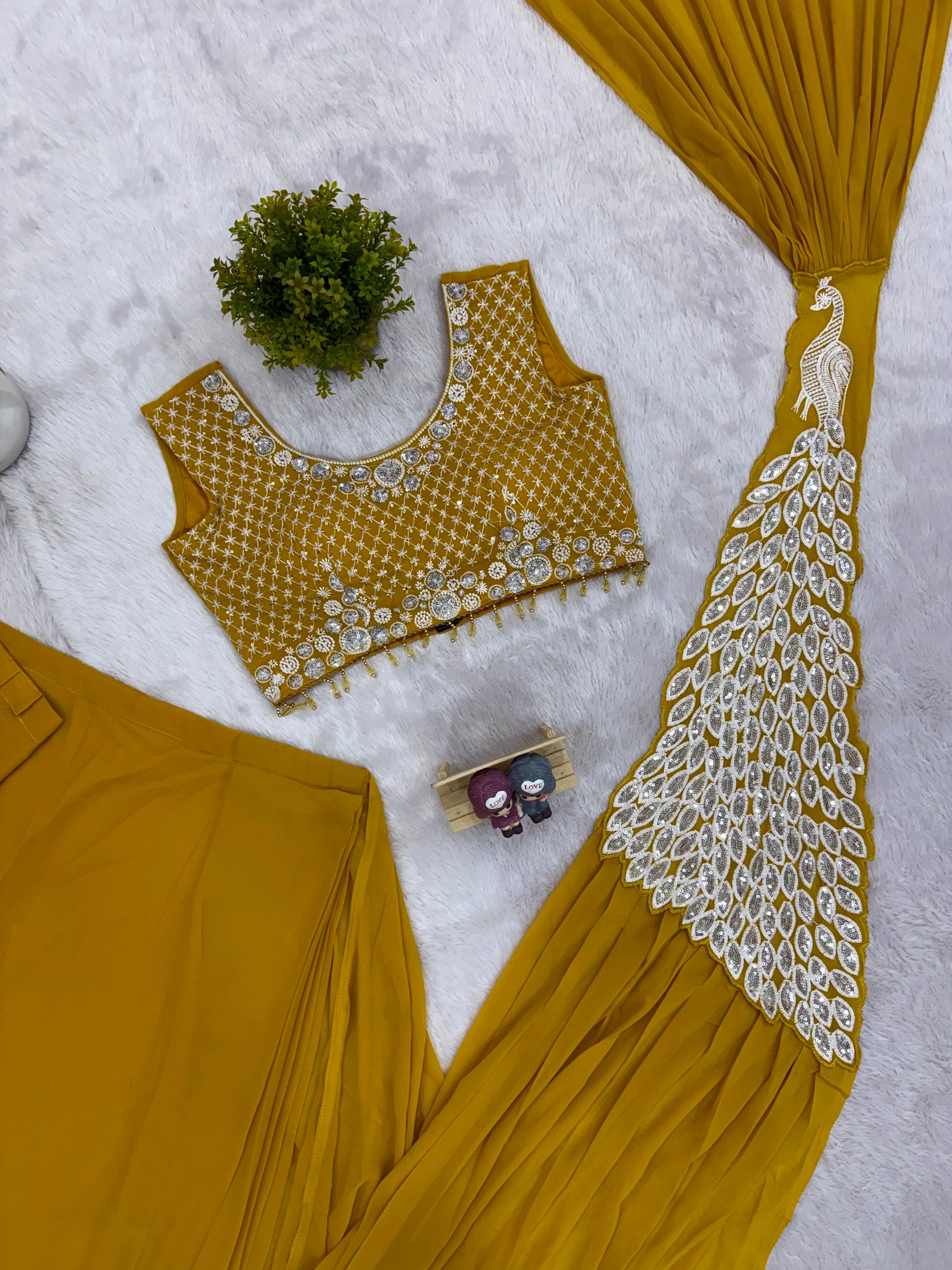 Designer Ready to wear saree