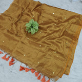 Raga tissue mul cotton saree