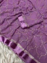 Viscose zigzag pattern
