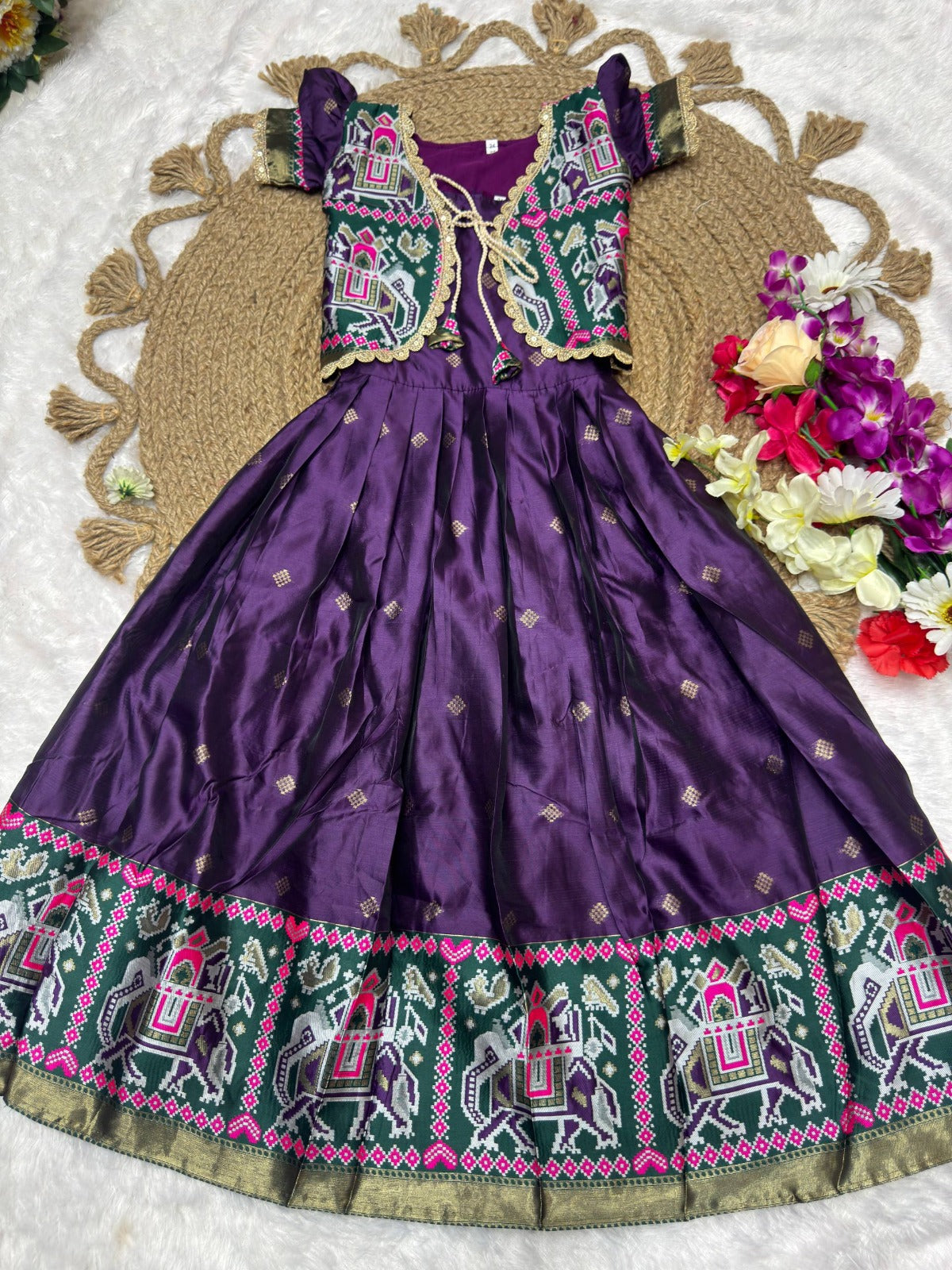 Diya kids beauty coat gown