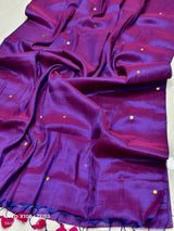 Raga tissue mul cotton saree