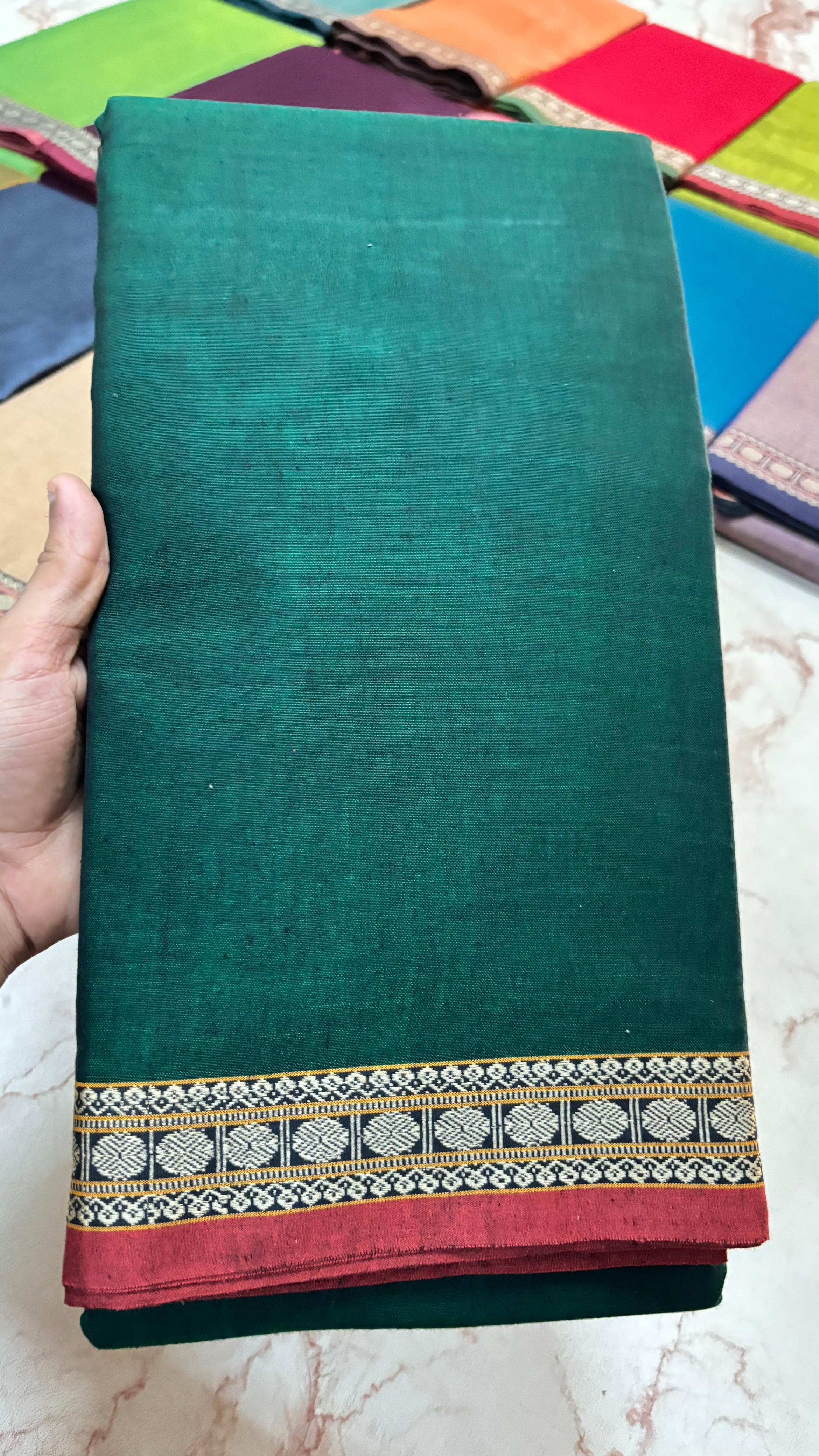 Narayanpeta Rudraksha boarder saree