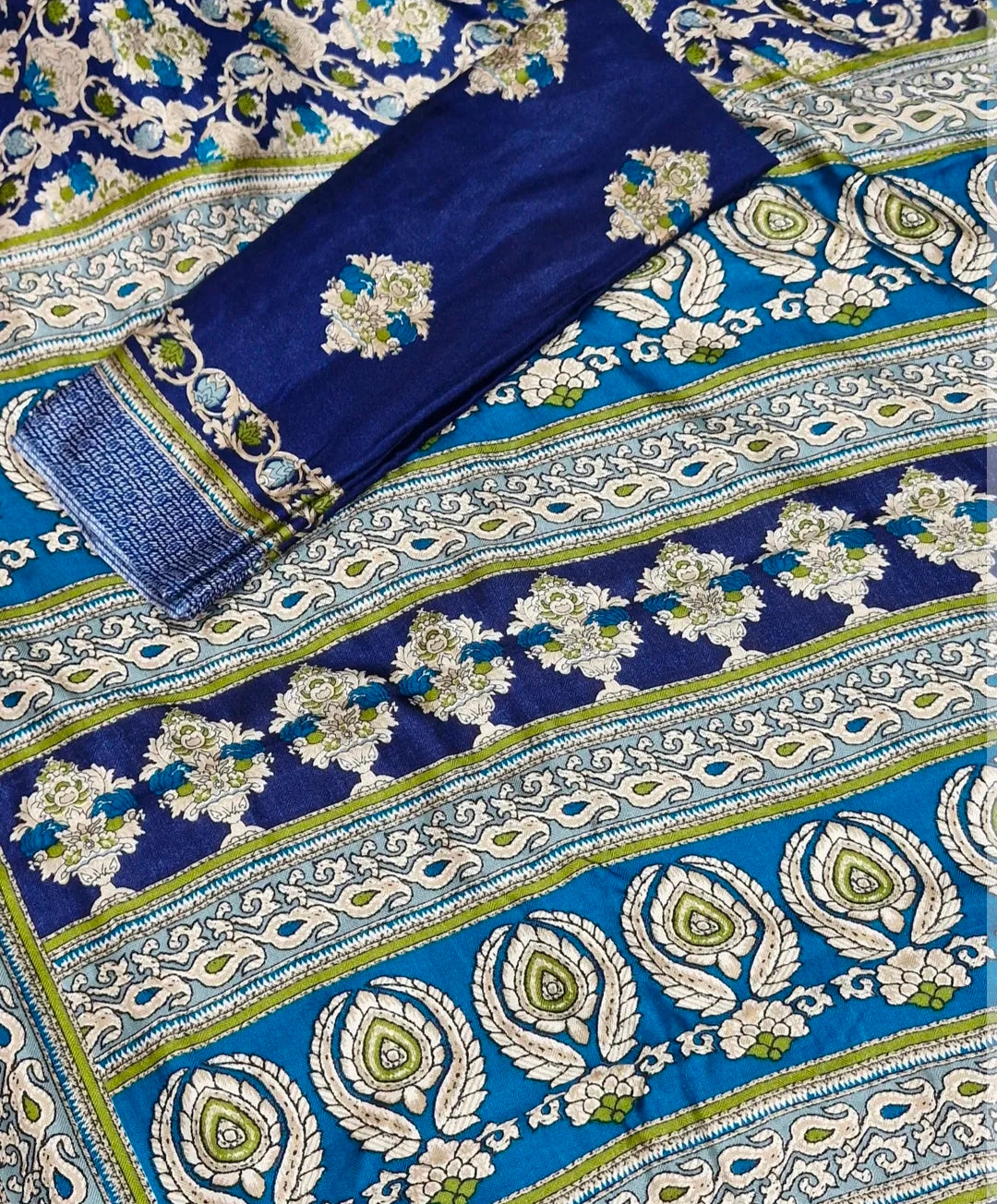 Original Pashmeena saree with Shawl