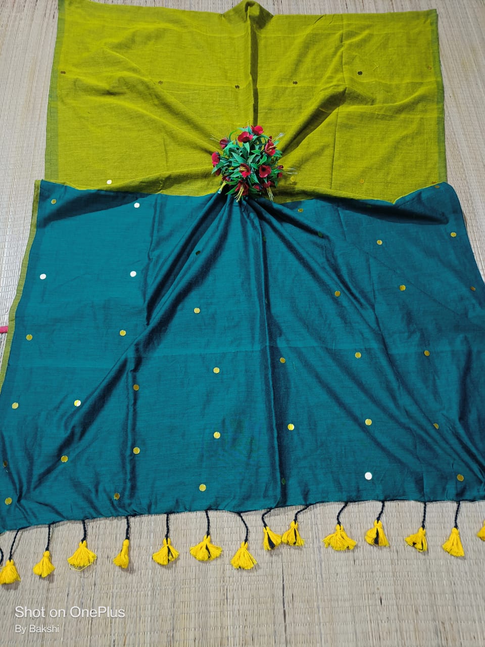 Khadi cotton saree