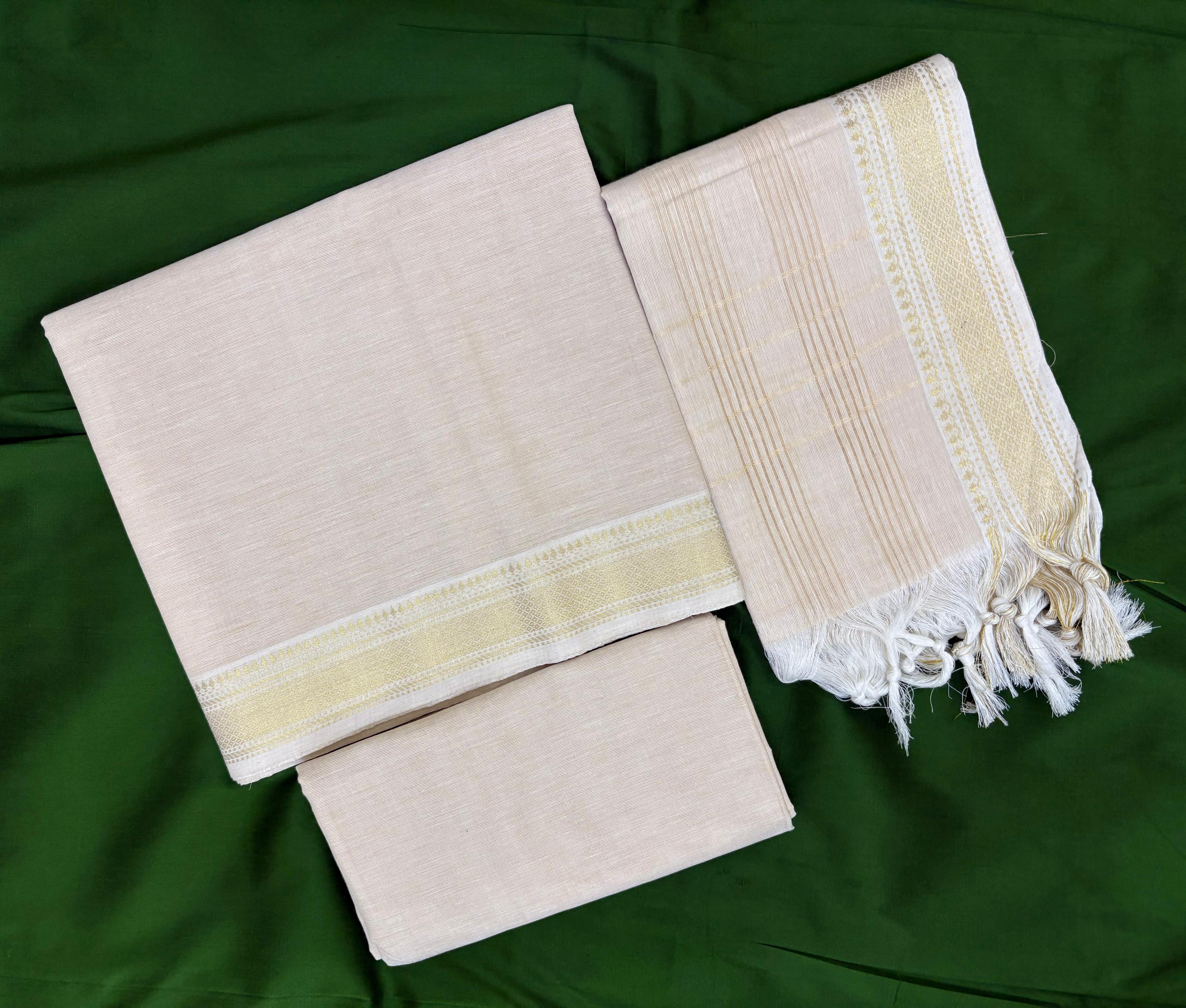 Mangalagiri pure cotton Handloom dress materials