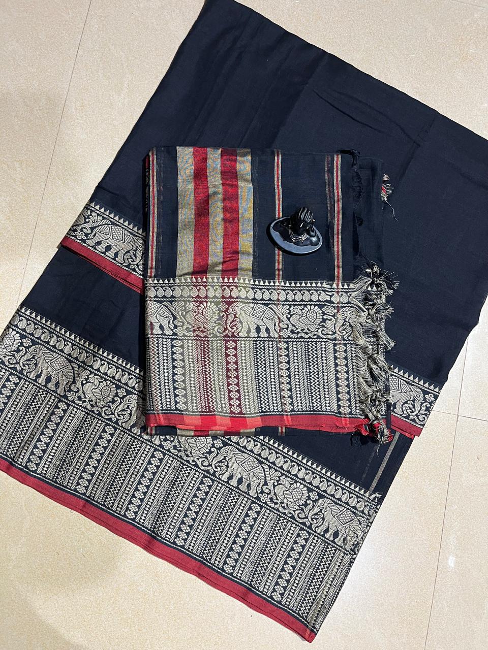 Narayanpeta big boarder dress material