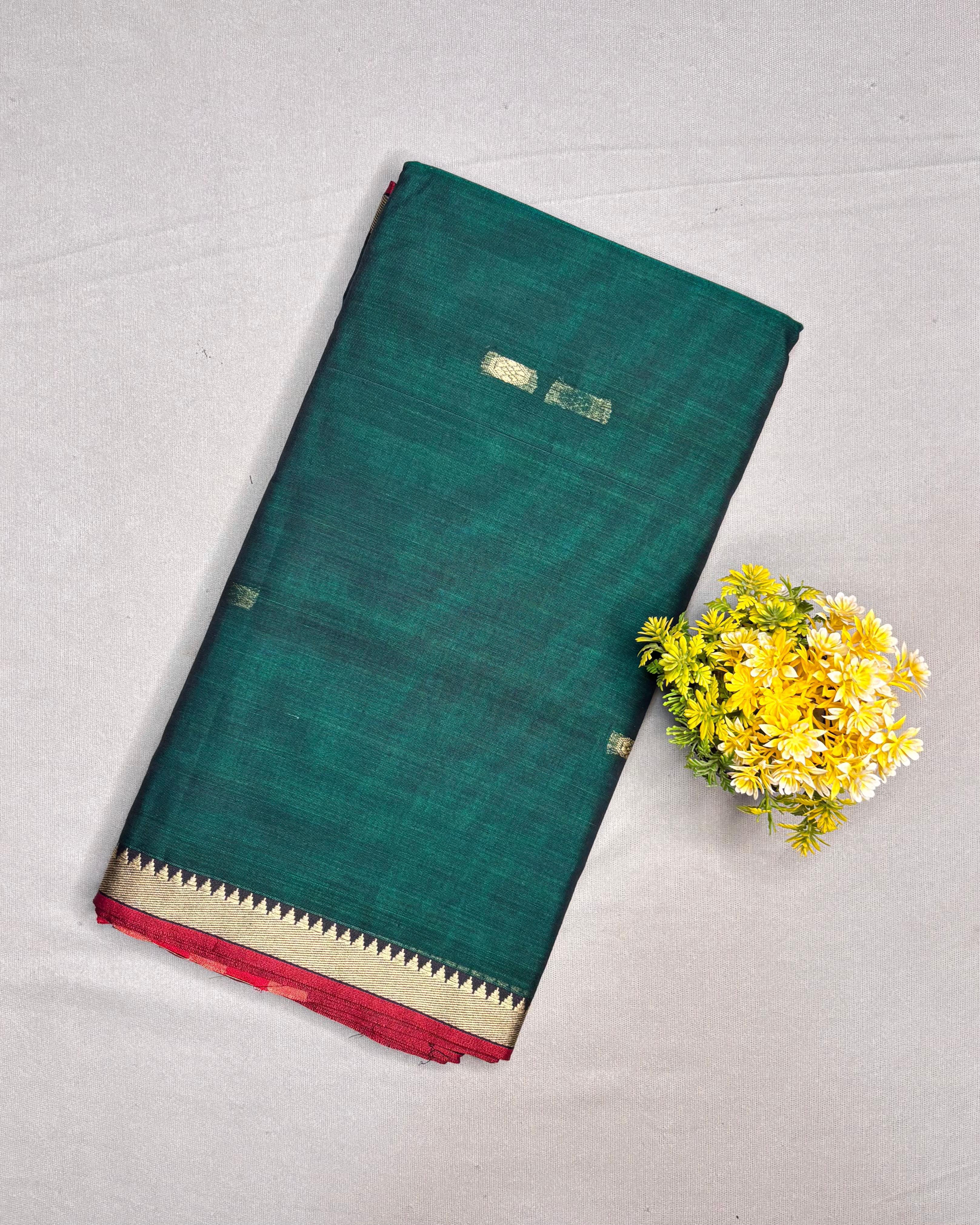 Narayanpeta Buttis temple boarder saree