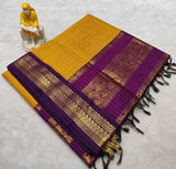 Kalyani pattu cotton checks saree