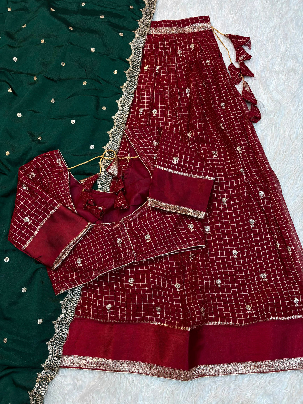 Surabhi fully stitched lehanga choli/ halfsaree