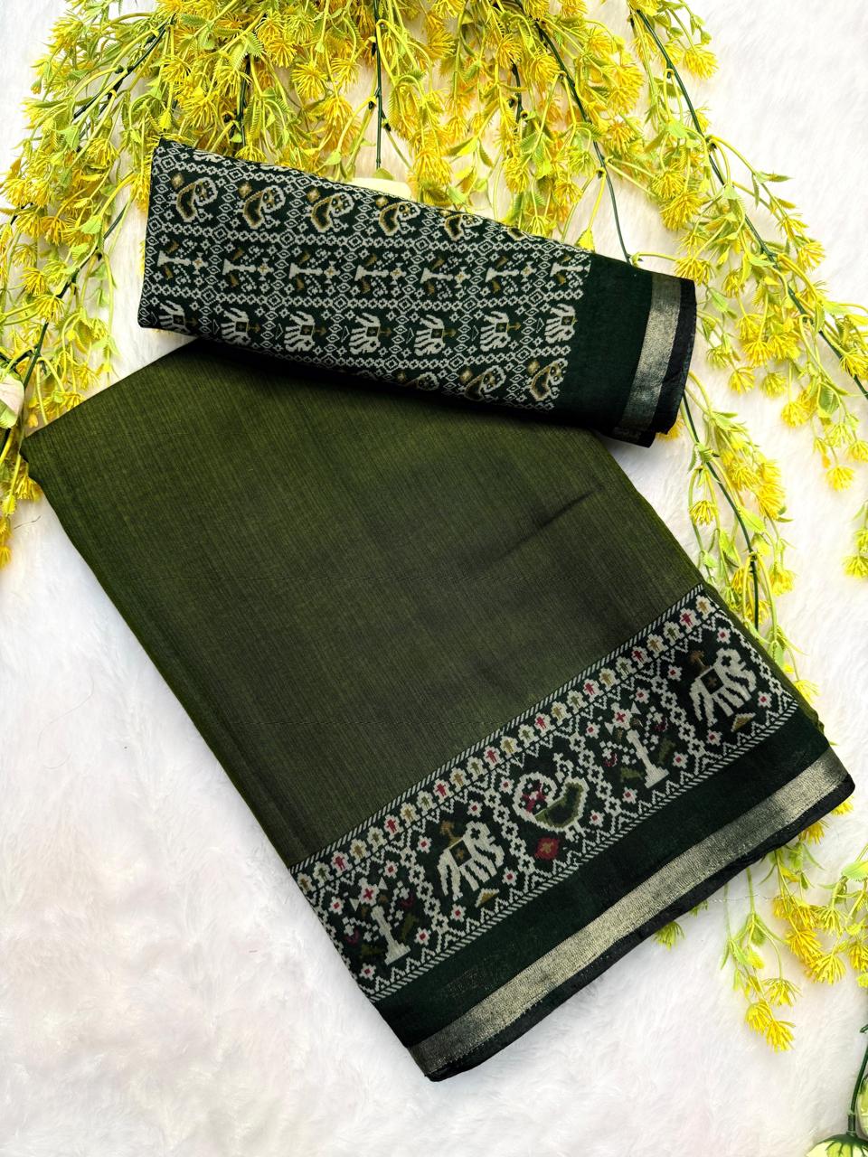 Mul Chinnon patola saree