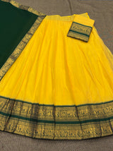 Chettinad style half sarees