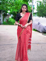 Narayanpeta Buttis temple boarder saree