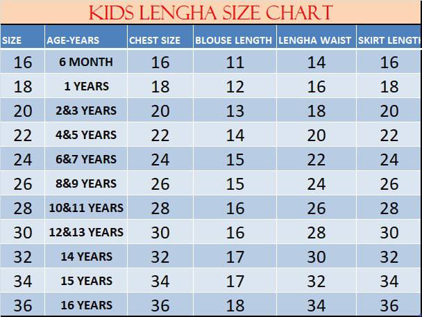Diya kids lehanga set