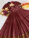 Pure mul mul cotton gown
